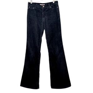 Yen Michiko Koshino Women’s Corduroy Bootcut Cotton Italian Designer Pants